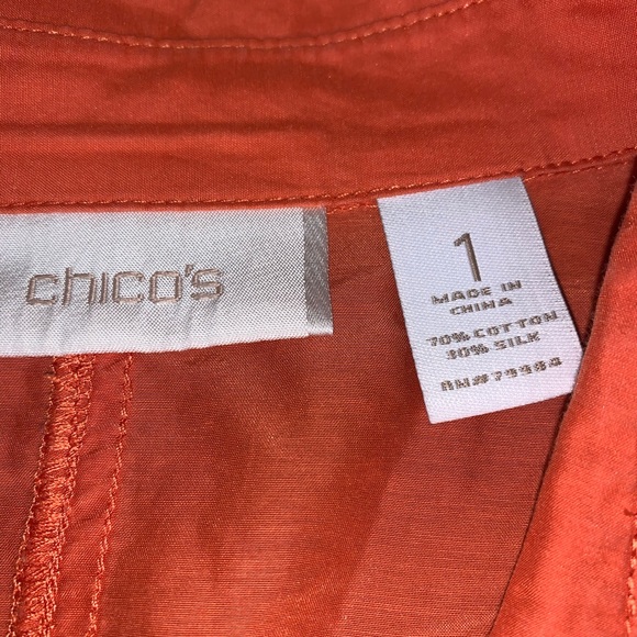 Pretty tangerine top - Picture 2 of 4